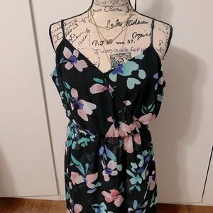 Candies vintage floral high low dress